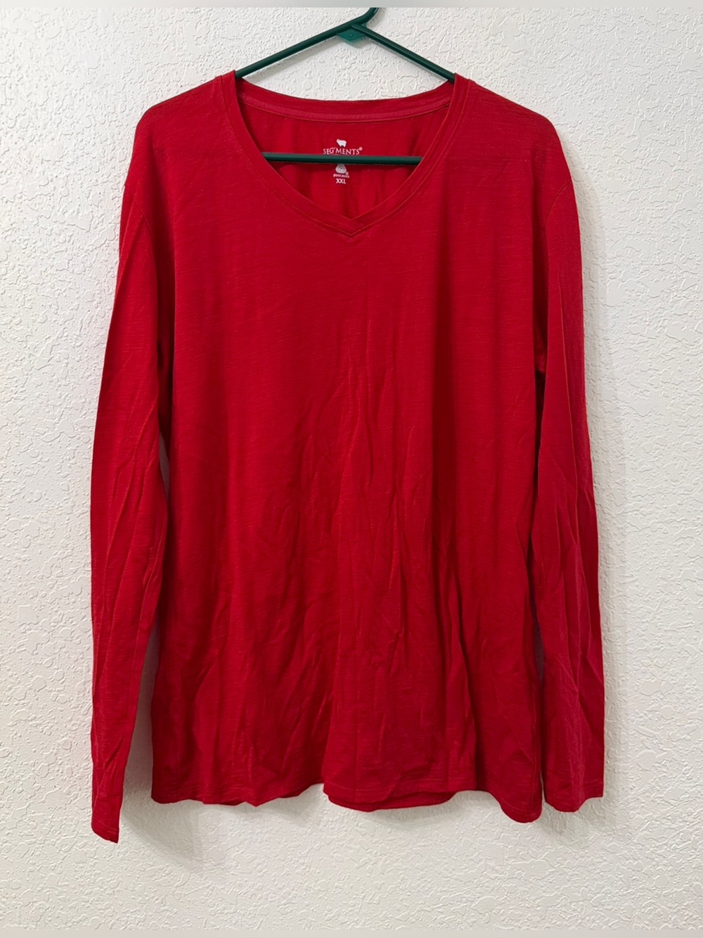 Segments Merino Wool Long Sleeve Shirt Top - XXL